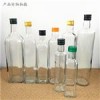廠家供應(yīng)500ml透明玻璃圓橄欖油瓶 方形山茶